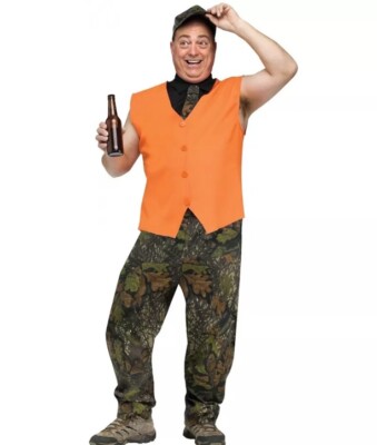 Redneck Tuxedo Camouflage Costume One Size Hillbilly