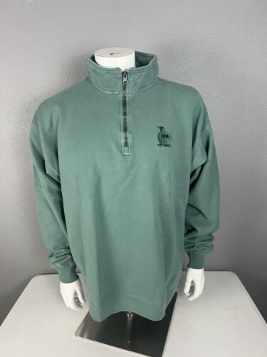 COMFORT WASH (Hanes) Herren Sweatshirt Größe Large (Key West Florida) Neu mit Etikett