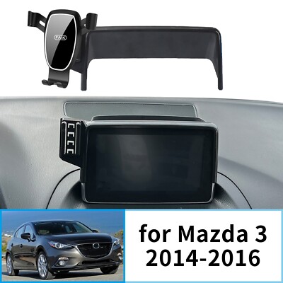 Car Phone Holder for Mazda 3 Mazda3 BM BN 2014-2016 Accessories Gravity Bracket