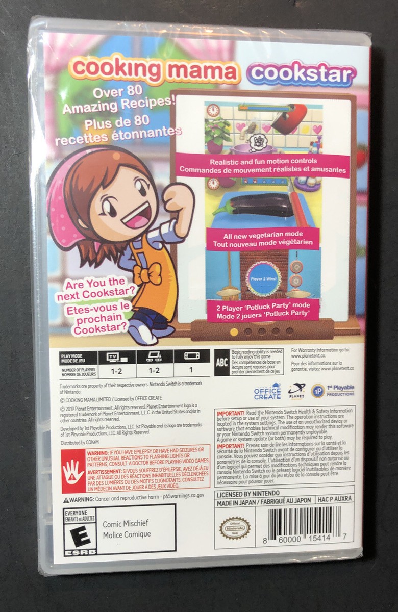 Cooking Mama [ Cookstar ] (Nintendo Switch) NEW | eBay