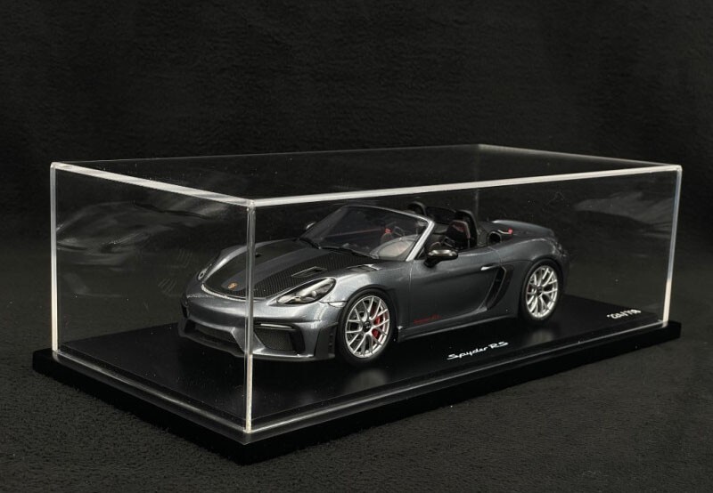 Spark Porsche 718 Spyder RS Type 982 2024 Vanadium Gray