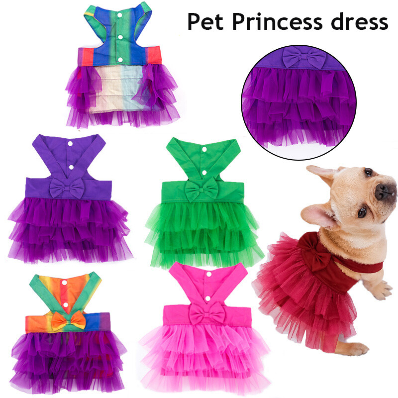 Petitebella Hundekleid ST Patrick‘s Day – Grün Mit Pailletten Und Tutu, Größe XXL