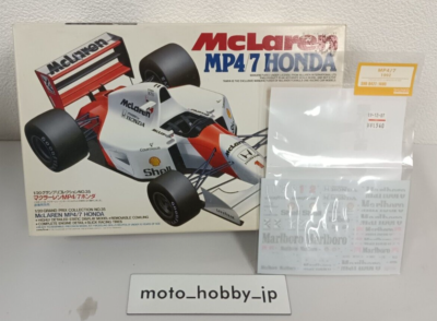 W/Option Decal TAMIYA 1/20 McLaren MP4/7 Honda Assembly