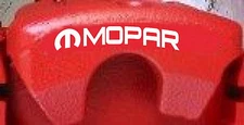 MOPAR Curved Brake Caliper Decals (8)