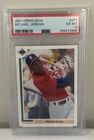 1991 Upper Deck Michael Jordan SP1 Rookie RC Baseball PSA 6 Centered JUST GRADED