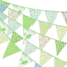Garden Bunting, 40FT Waterproof Outdoor Banner for Wedding Party Decorations