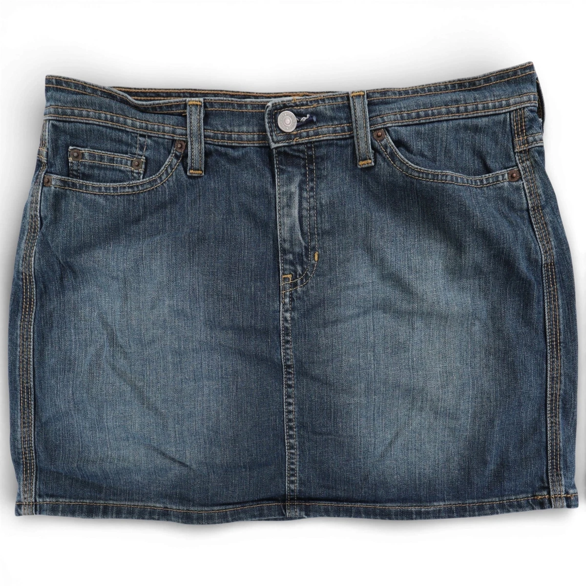 Jupe Courte Noire GAP – Femme – Taille UK 8 – Avec étiquettes – Style Skater