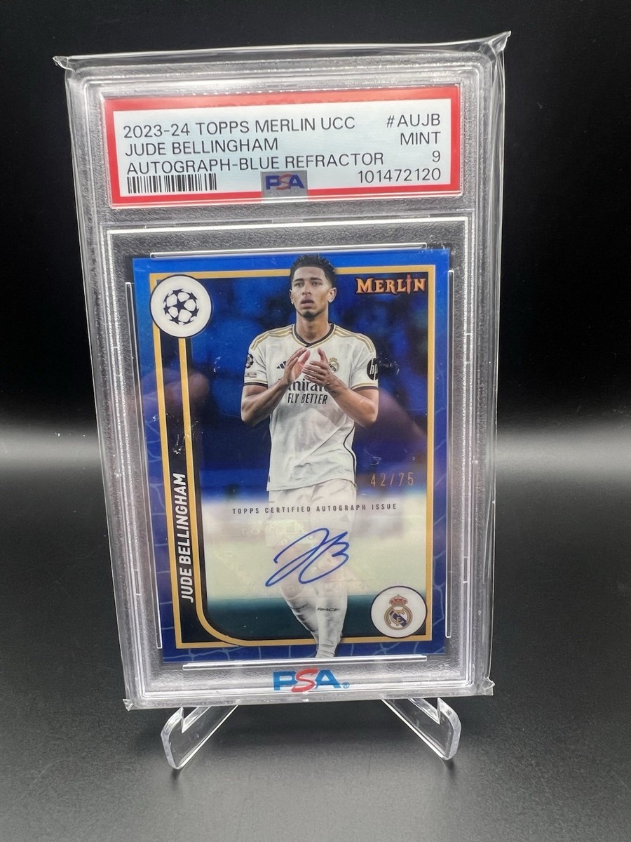 Topps - ジュード・ベリンガム 直筆サインカード 2023-24 Topps ブルー 75 Amazon.co.jp: TOPPS Jude Bellingham ジュード・ベリンガム