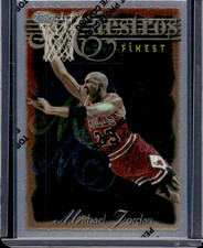 その他 1996-97 FINEST SILVER REFRACTOR MAESTROS Michael Jordan 1996 Topps Finest #127 Silver - Refractor (No