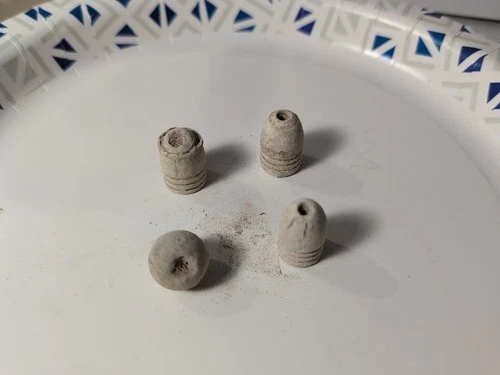 Dug Civil War era pulled bullets