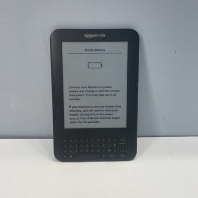 Amazon Kindle Keyboard (3rd Generation) D00901 - Dead Battery