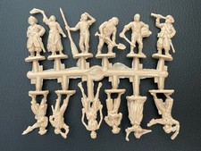 Mars Zombie Pirates Caribbean Skeleton Crew Character Sprue 12 Piece 1"