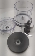 Ninja Master Prep Bowl 2 Cup Jar with Lid 16 oz And 2 Pc Blade QB1005Q