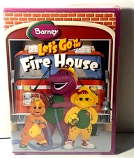 Barney Let's Go to the Fire House Dvd 2007 New