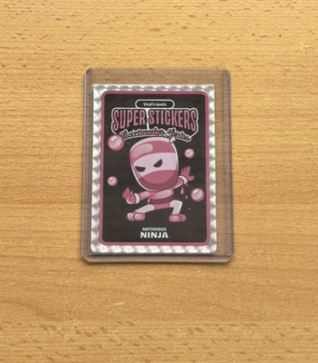VeeFriends Spectacular Series Super Stickers Notorious Ninja Bubble Gum