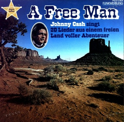 Johnny Cash - A Free Man (Johnny Cash Singt 20 Lieder Aus Einem ... LP '*