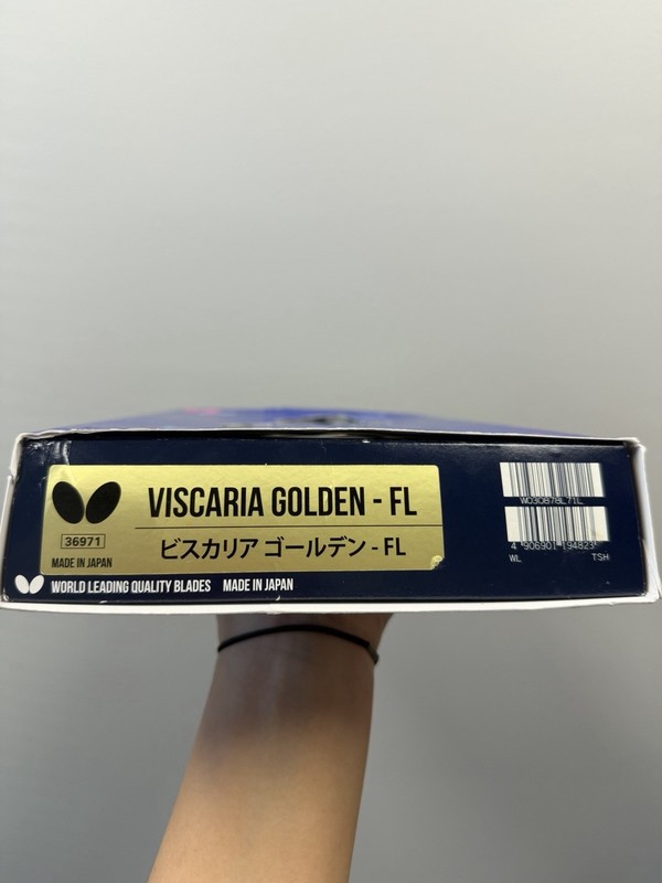 Authentic Butterfly Viscaria Golden FL Table Tennis Paddle Made in Japan