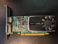 NVIDIA Quadro 600 1GB DDR3 PCI-E 2.0 X16 Video Card DVI DisplayPort