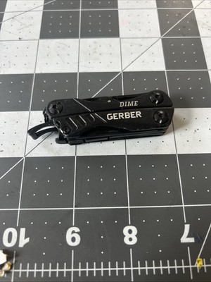 Gerber Dime Multi Tool, Black, Good