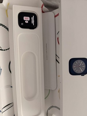 Apple Watch Series 8 45mm Aluminum Case Smartwatch - Midnight (MNVL3LL/A)