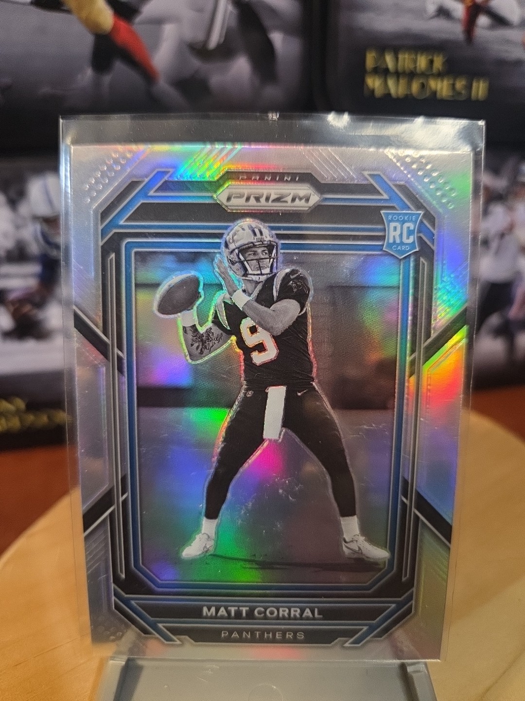 2022 Prizm Matt Corral Silver Prizm Variation Rookie RC #304 Panthers