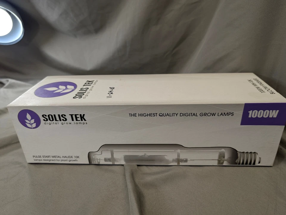 Used Solis Tek 1000W MH-10K Bloom Finisher Digital Grow Lamp Metal Halide - Image 2 of 4