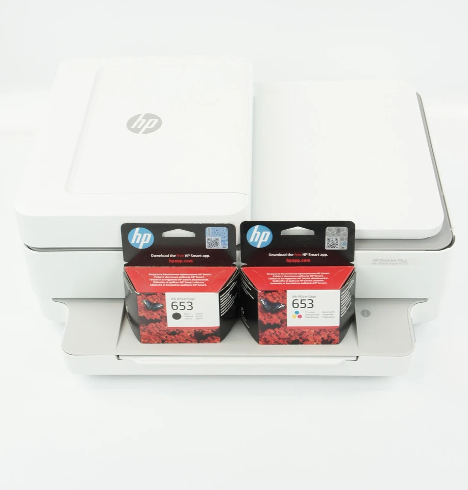 HP DeskJet Advantage 6475 All-in-One - colore A4 - Wi-Fi - dispositivo nuovo - Immagine 3 di 3