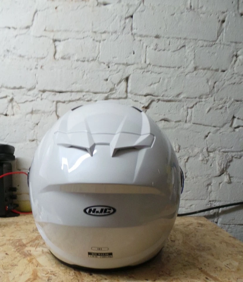 HJC Jethelm I31 Weiß L Motorradhelm Sonnenblende City Urban Cruiser Helm neu - Bild 4 von 4