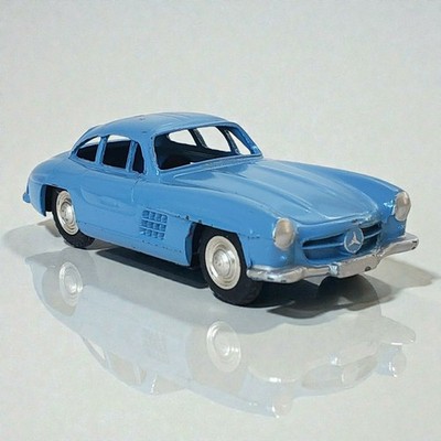Mercedes Benz 300 SL Light Blue Finish Marklin #8019 1950's West Germany