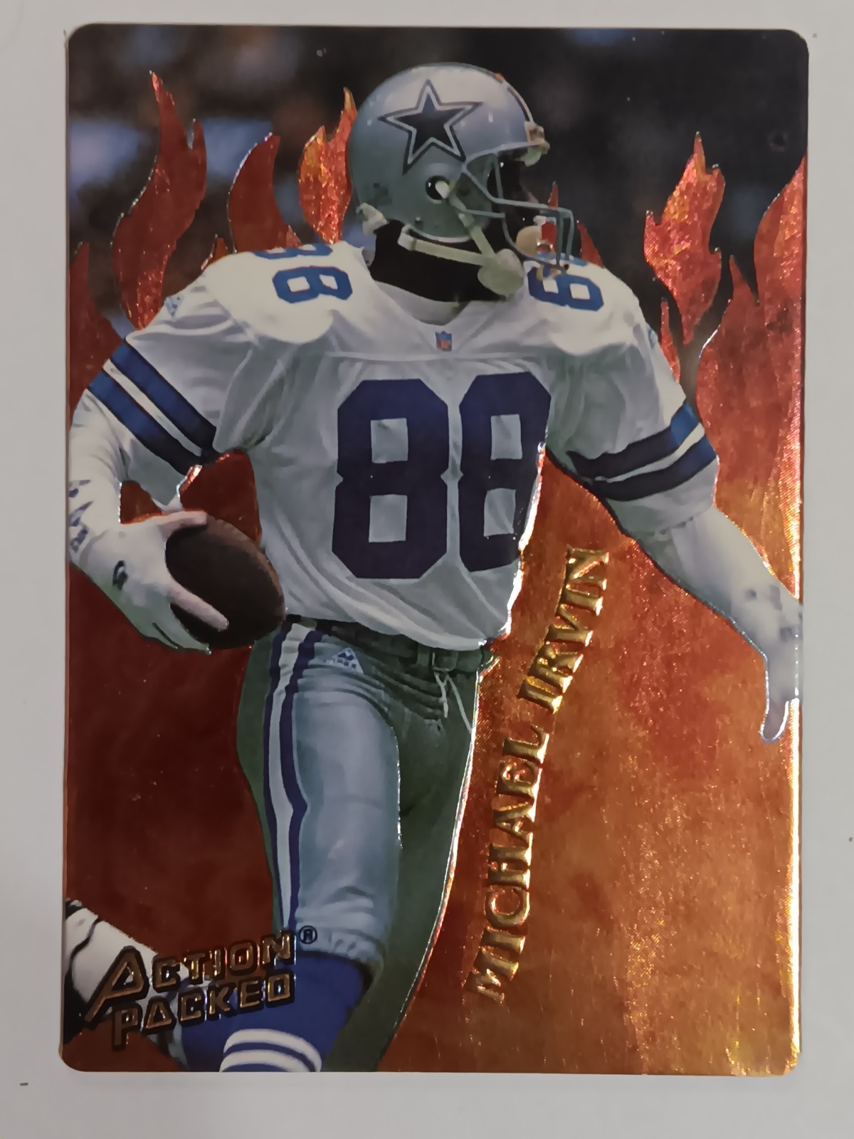 1994 Action Packed #R3 Michael Irvin Catching Fire