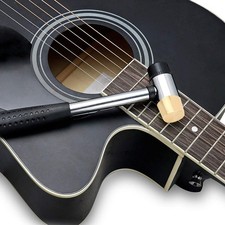 _Black Guitar Plastic Hammer Brass And Rubber Head Ukulele Musical Instrument