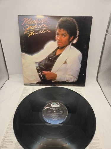 Michael Jackson THRILLER Vinyl 1st Press OG 1982 Variant 1 Epic QE PBL-38112 2F.