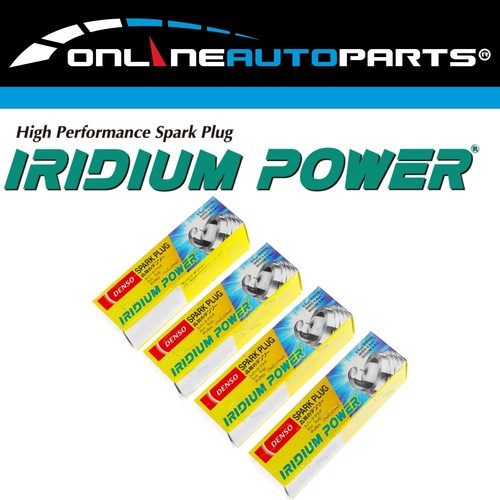 4 Denso Iridium Spark Plugs for Nissan Pulsar N14 4 cyl 2.0L SR20DE 1991~1995 - 第 1/1 張圖片