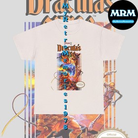 NEW ALL  3 CASTLEVANIA NES  BOX ART DESIGN T-SHIRT 2 COLORS S-5XL I , II or III