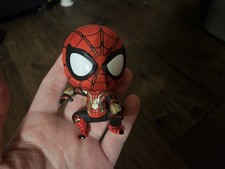 Hot Toys Cosbaby Marvel Spider-Man Integrated Suit Figure Used Condition Toy