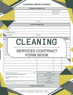 Cleaning Services Contract Form Book : Professional Client Agreement Templates f