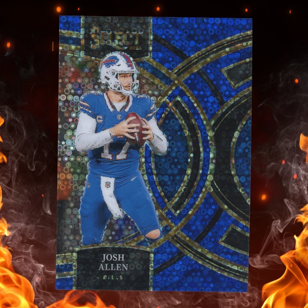 2023 Panini Select JOSH ALLEN Blue Disco /25 #200