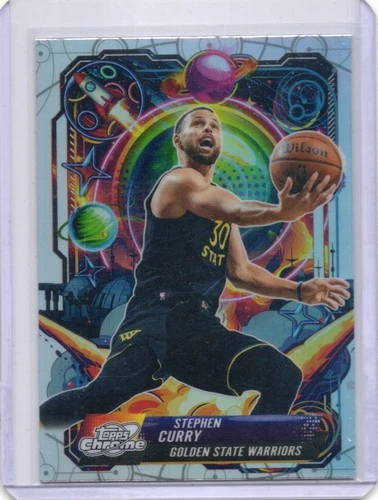 2025 Topps Cosmic Chrome Stephen Curry Base (RAW)