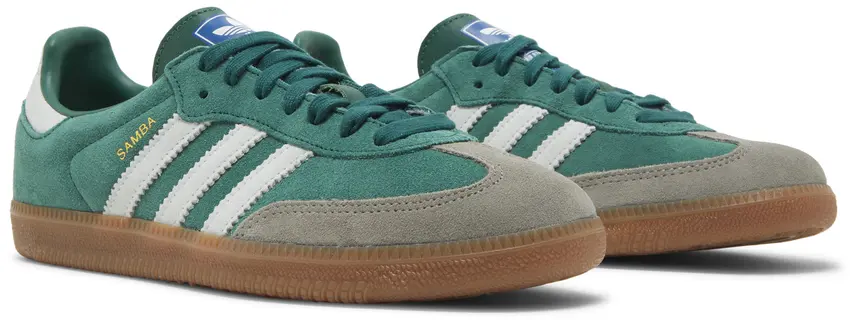Size 6 - adidas Samba OG Collegiate Green Gum for sale online | eBay