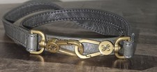 HOBO Handbag Replacement Strap 38" Olive Green Leather Antiqued Gold Hardware