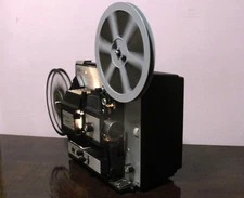 Bell & Howell 481A Super 8 & Stand 8mm  & Slow Motion MOVIE PROJECTOR ~SERVICED~