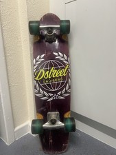 D Street Atlas Cruiser Skateboard Purple 28 Inch Deck With Green Wheels