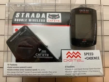 Cateye Strada Double Wireless Computer Digital Speed and Cadence CC-RD400DW
