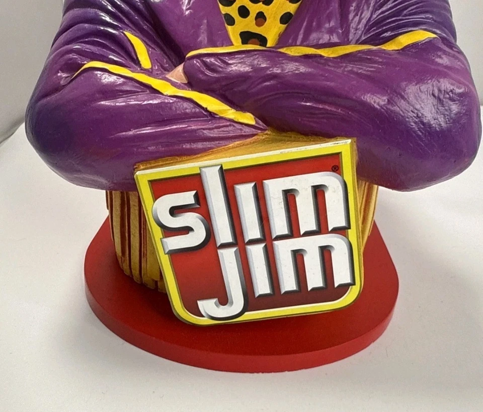 Soporte de exhibición de tienda coleccionable Randy Macho Man edición limitada Slim Jim Foto 2 de 4