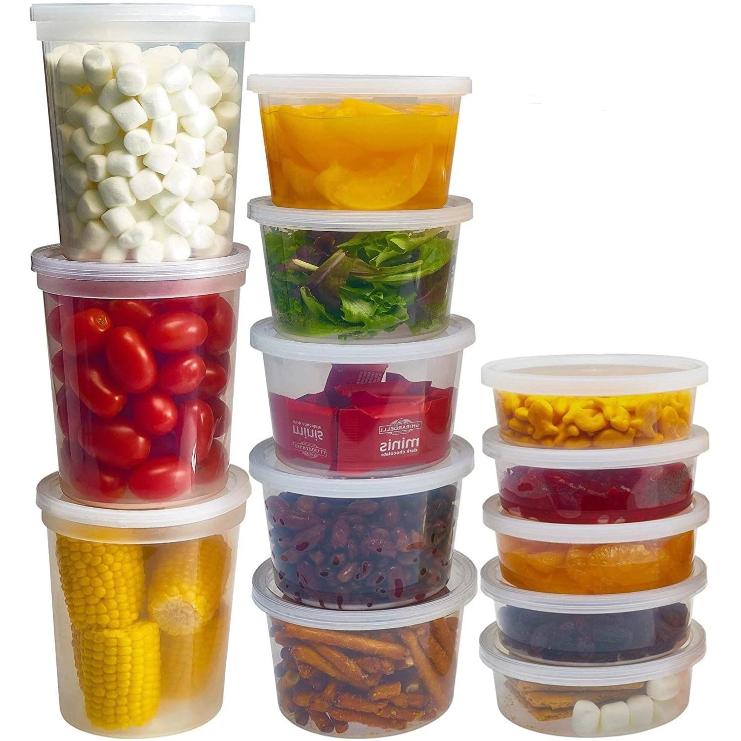Microwave & Freezer Safe 70-Piece Food Storage Set - BPA-Free & Airtight Design