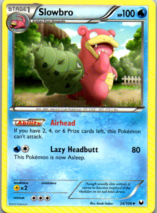 Slowbro Uncommon Dark Explorers 24/108 LP