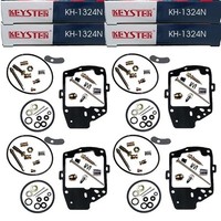 4X Vergaser Reparatursatz FüR Honda GL 1000 K Goldwing 1978 Keyster 4 Kits