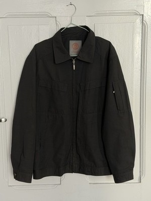 Versace Dolm Men s Black Jacket XXL Full Zip Casual Vintage Italy