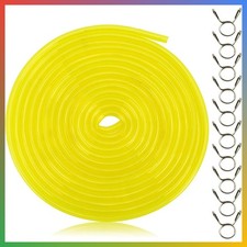 Fuel Line Hose 10 Foot 1/4 Inch ID 3/8 Inch OD Gas Tube For Small Engines