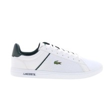 Image of Lacoste Lite Base Trainers White Mens Sneakers Size UK 8 9 10
